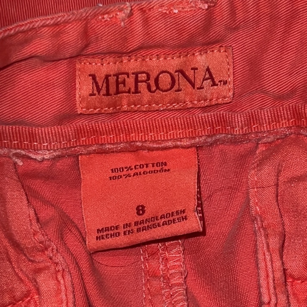 Coral Merona Shorts - Picture 3 of 4